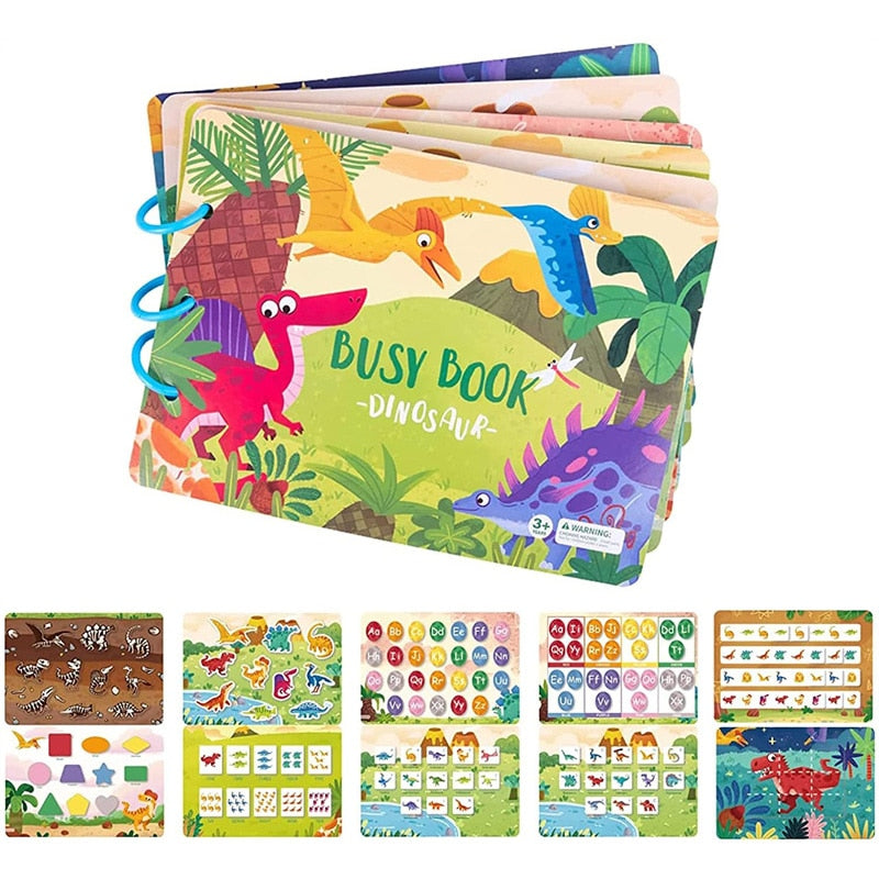 Montessori Busy Toddlers Activity Book