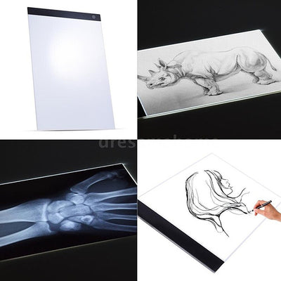 Fidtoy LED Drawing Pad for Kids Light Up Tracing Board Creative Art Tool