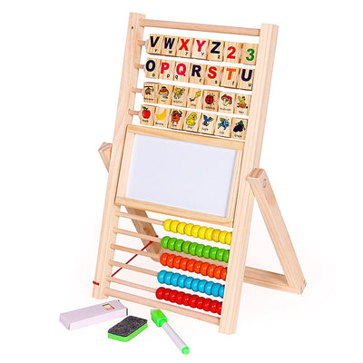 Fidtoy Montessori Counting Cognition Wooden Board Math Toy for Kids 3-10