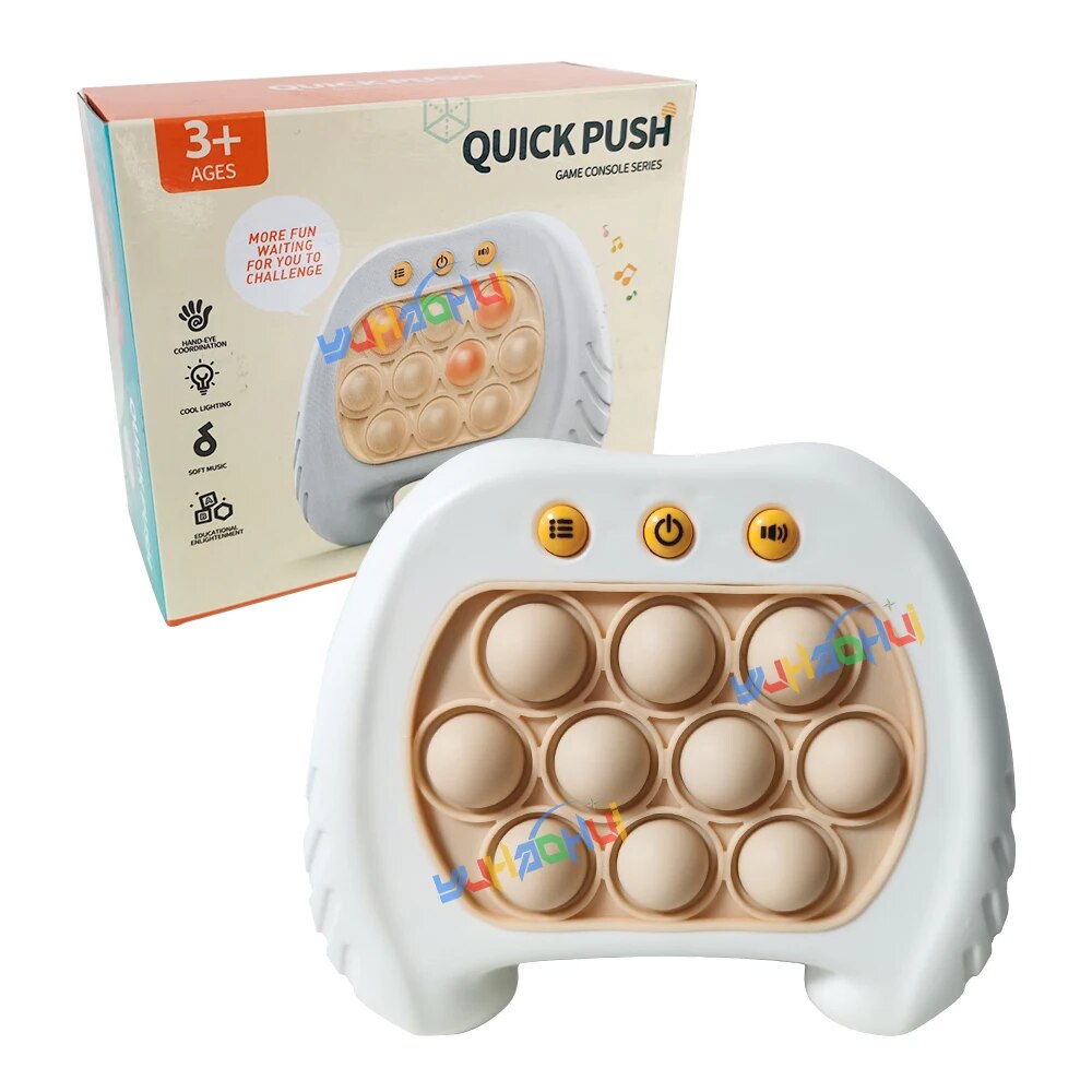 Fidtoy Digital Pop It Fidget Toy – Interactive Light Up Sensory Toy for Kids