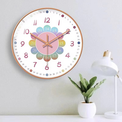 Reloj de pared decorativo para el hogar, sin tic-tac