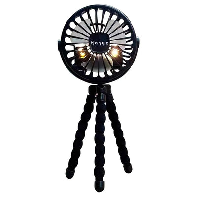 Fidtoy Portable Stroller Fan Clip On Baby Cooling Fan USB Rechargeable