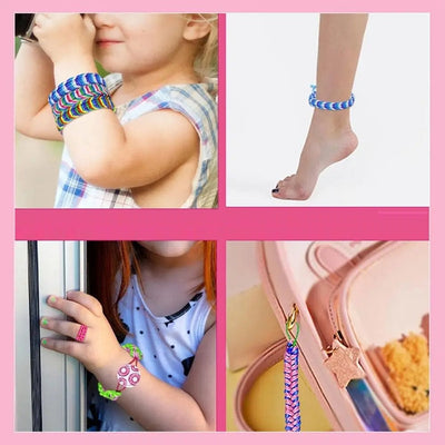 Craft Kids – Creativo y Educativo – Set para Tejer Pulseras para Niños