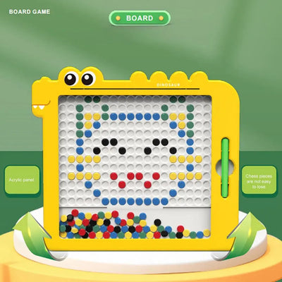 Fidtoy Magnetic Drawing Board Montessori Learning Toy for Kids