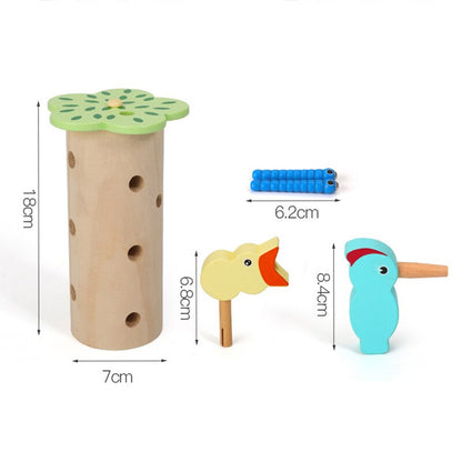 Woodpecker Magnetic Worm Catching Game B