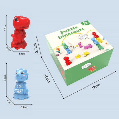 Dinosaur Geometry Sorter Numbers Matching Toy