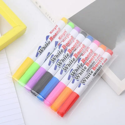 Ensemble de stylos magiques flottants Fidtoy pour enfants, jouet créatif d'art aquatique