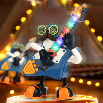 Fidtoy Mr. Rock Dancing Guitar Toy with Lights and Music