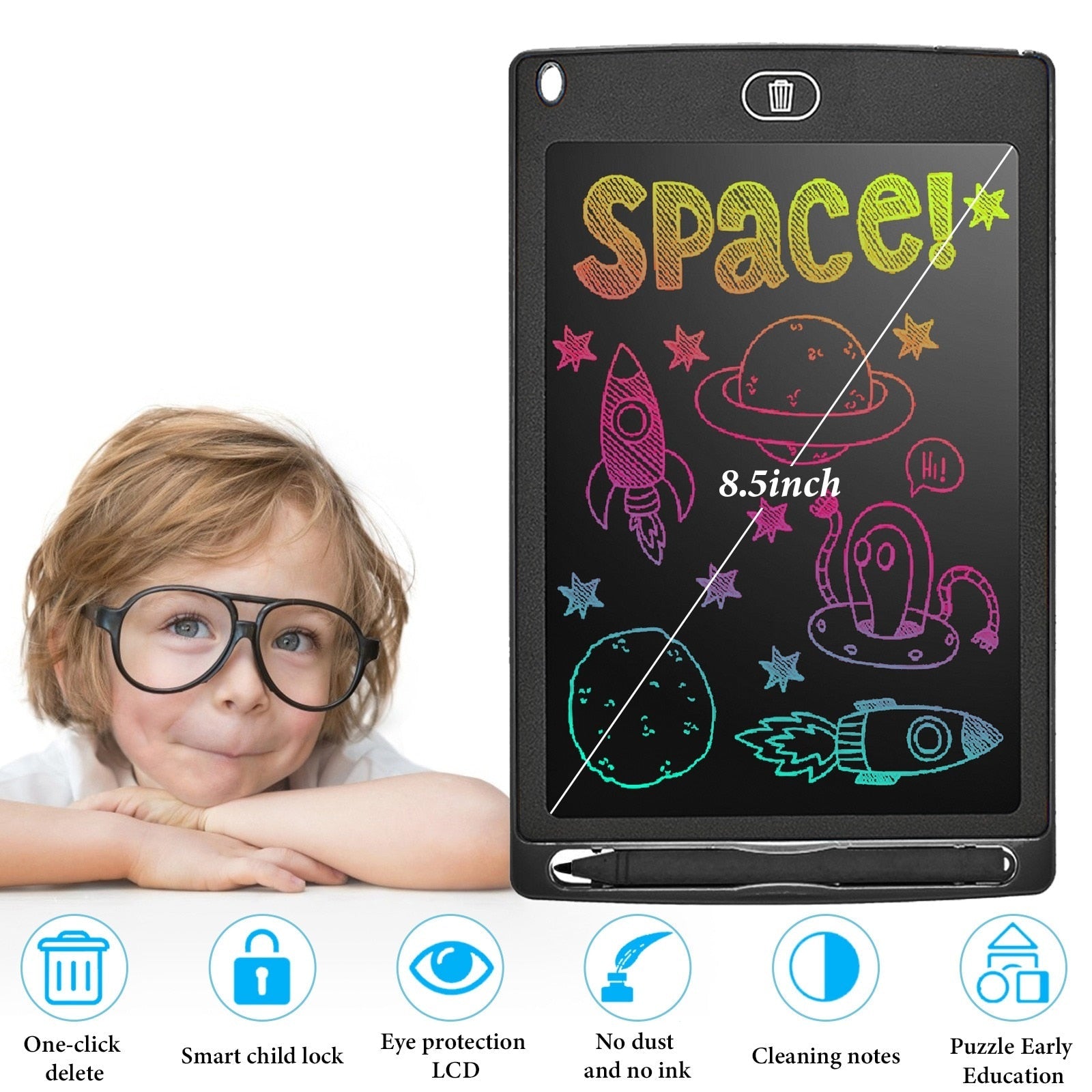 Tablette de dessin LCD pour jouets d'enfants