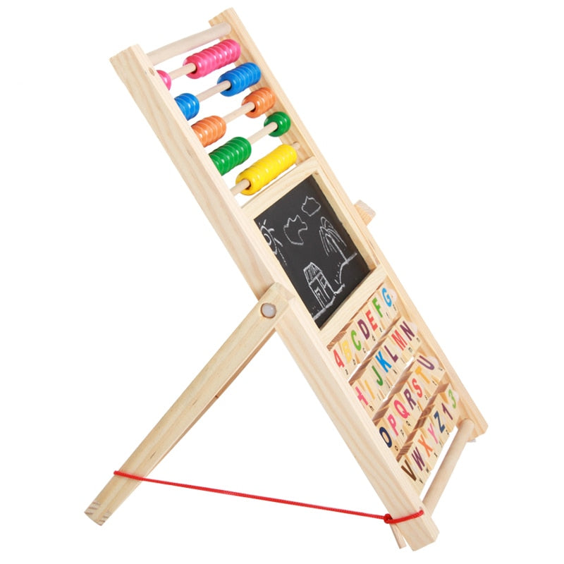 Fidtoy Montessori Counting Cognition Wooden Board Math Toy for Kids 3-10