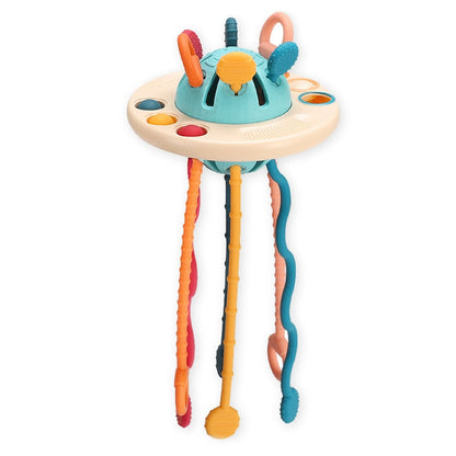 Silicone Pull String Interactive Toy