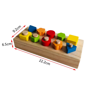 Bolt Board™ – Passend Puzzelen – Fijnmotorisch Speelgoed
