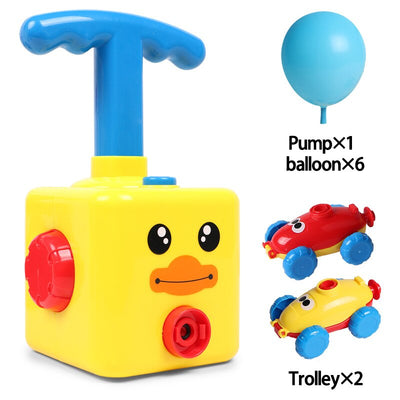 Voiture à propulsion par ballon pour enfants