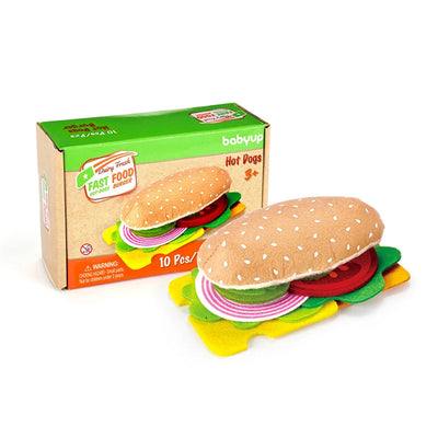 Montessori pretend play 10PCS Sandwich Set