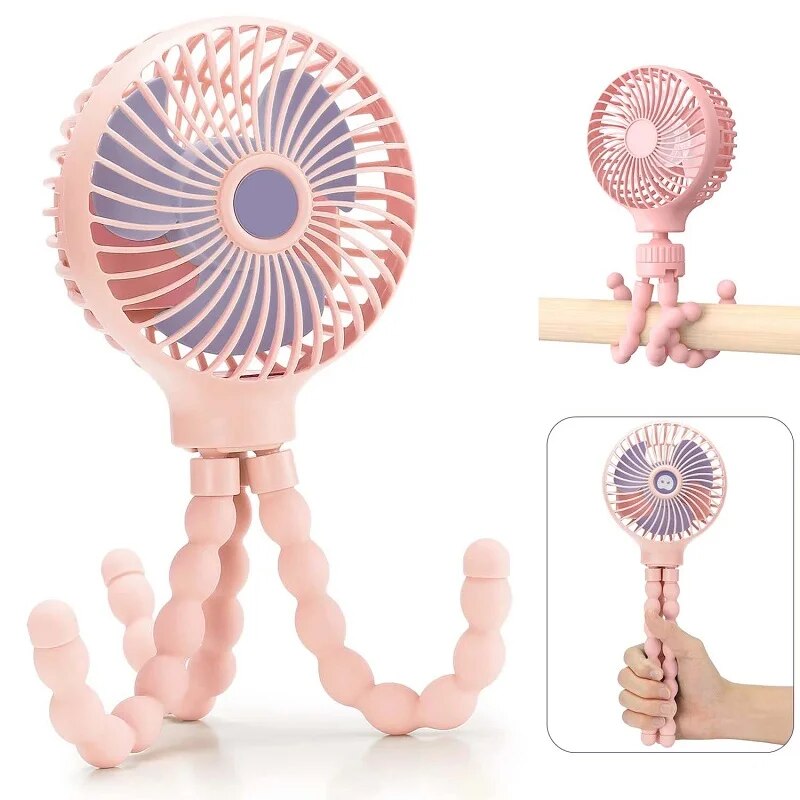 Portable Stroller Clip Fan