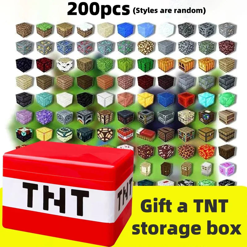 Fidtoy Magnetic Cube Building Blocks – STEM DIY Construction Toy Set for Kids Creative Learning Play