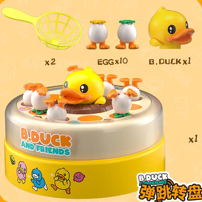 Fidtoy Duck Catching Game with Music Lights and Jumping Eggs