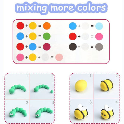 36 Colors of Light DIY Clay