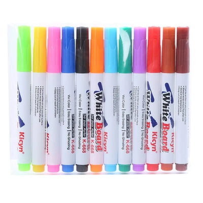 Ensemble de stylos magiques flottants Fidtoy pour enfants, jouet créatif d'art aquatique
