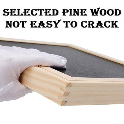 Wooden Multifunction Children Puzzle with Magnetic Writing and Drawing Board and Blackboard