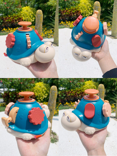 Jouet tortue d'activités Montessori pour bébé