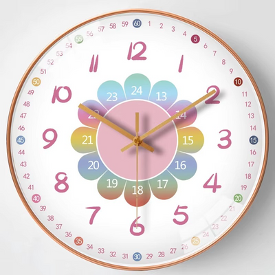 Reloj de pared decorativo para el hogar, sin tic-tac