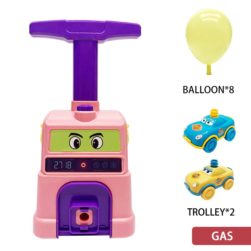 Children's Balloon Powered Launch Car
