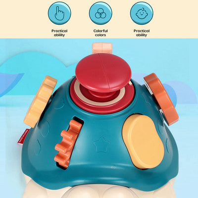 Jouet tortue d'activités Montessori pour bébé