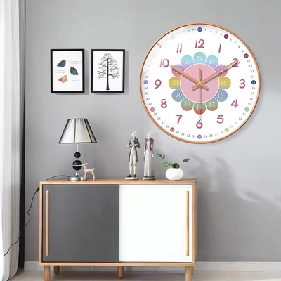 Reloj de pared decorativo para el hogar, sin tic-tac