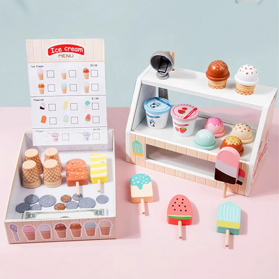 Ensemble de jeu Crème glacée™ - Créatif et Éducatif - Set de jeu de crème glacée