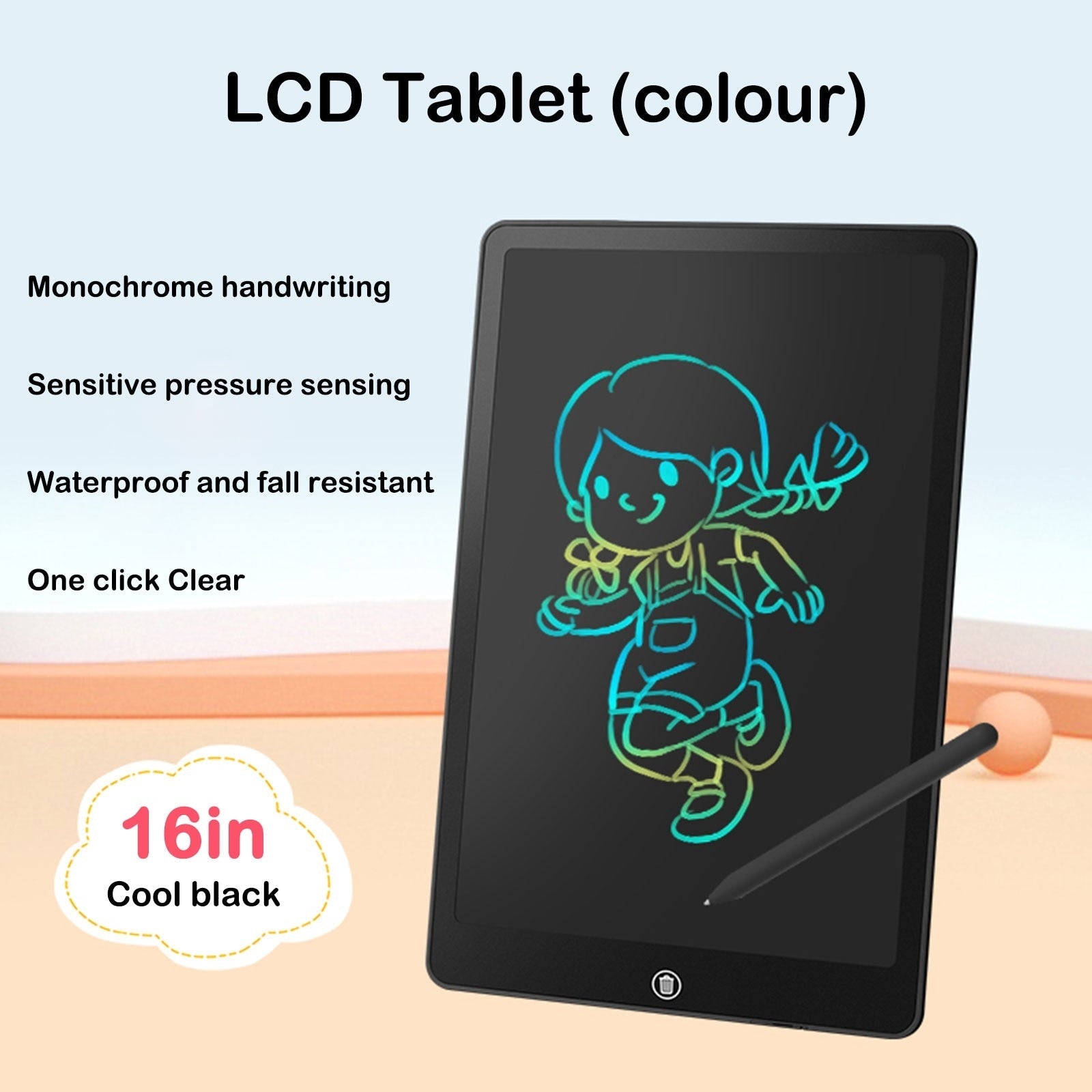 Tablette de dessin LCD pour jouets d'enfants
