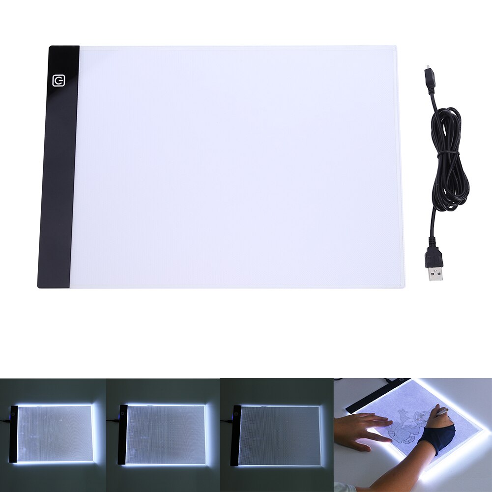 Fidtoy LED Drawing Pad for Kids Light Up Tracing Board Creative Art Tool