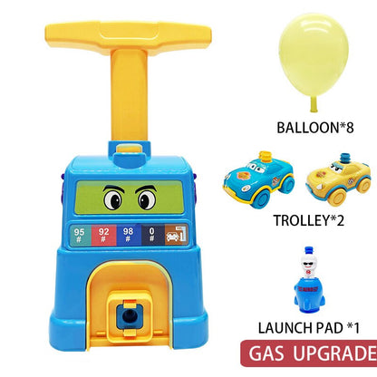 Children's Balloon Powered Launch Car