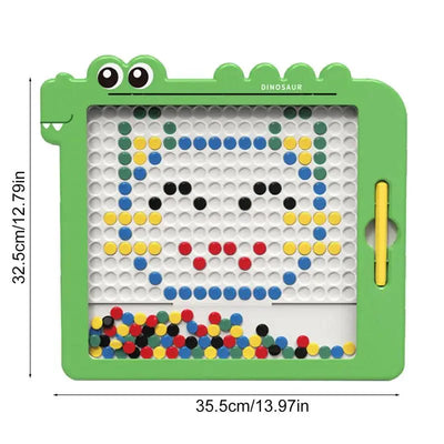 Fidtoy Magnetic Drawing Board Montessori Learning Toy for Kids