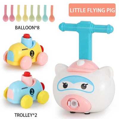 Voiture à propulsion par ballon pour enfants