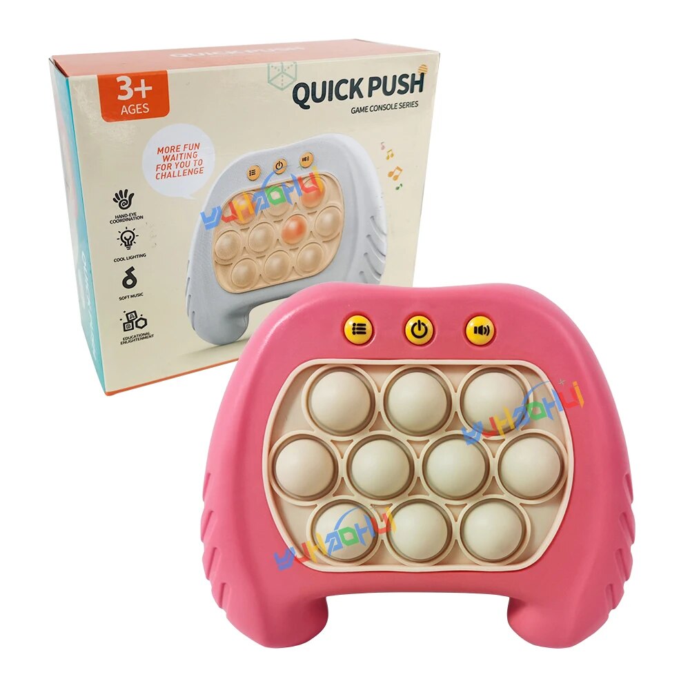 Fidtoy Digital Pop It Fidget Toy – Interactive Light Up Sensory Toy for Kids