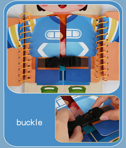 Montessori Dress-Up Busy Board