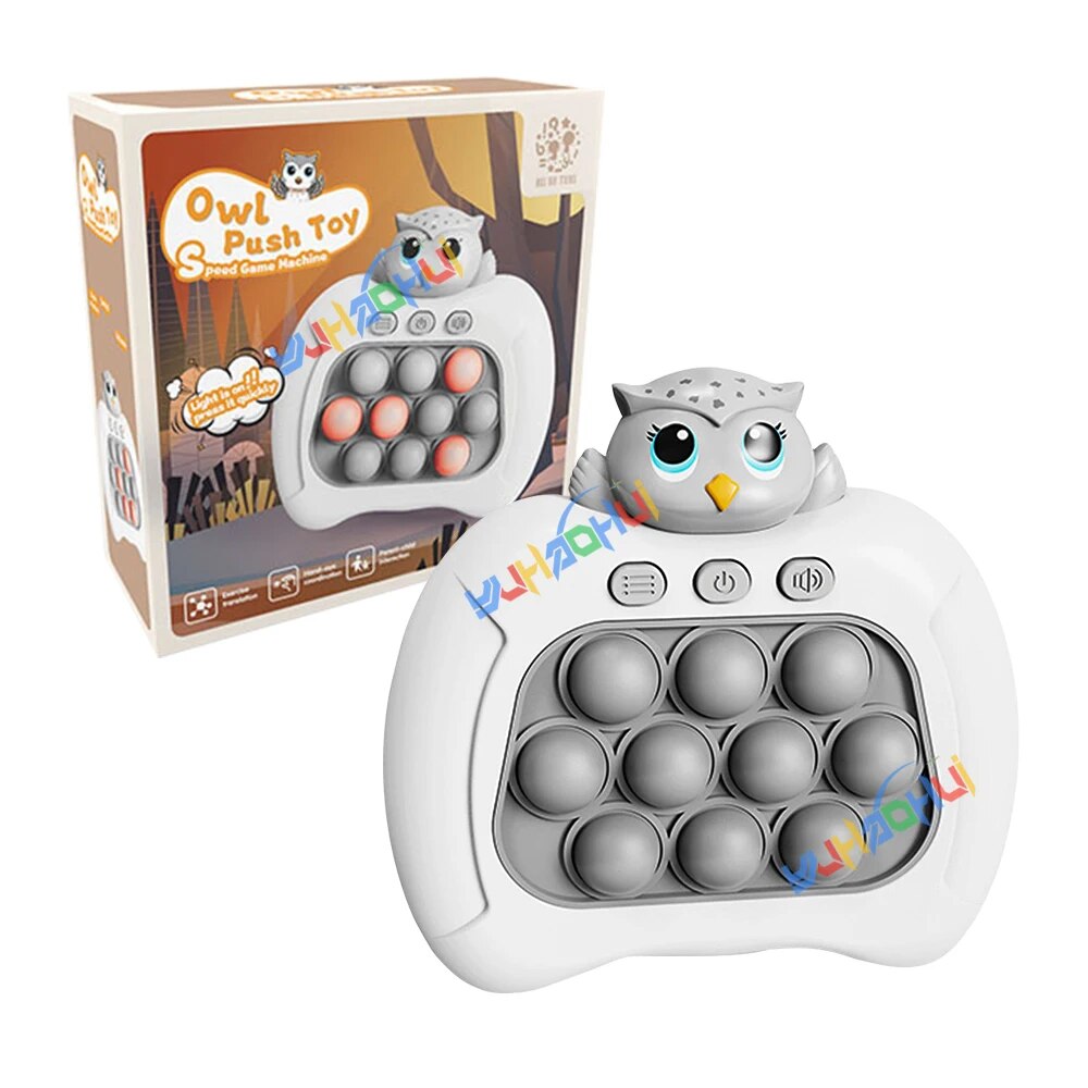 Fidtoy Digital Pop It Fidget Toy – Interactive Light Up Sensory Toy for Kids
