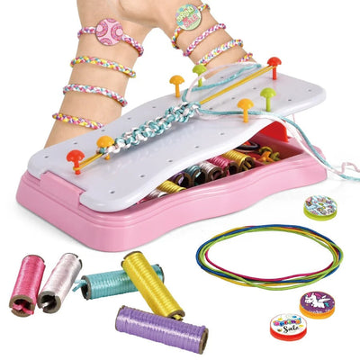 Craft Kids – Creativo y Educativo – Set para Tejer Pulseras para Niños