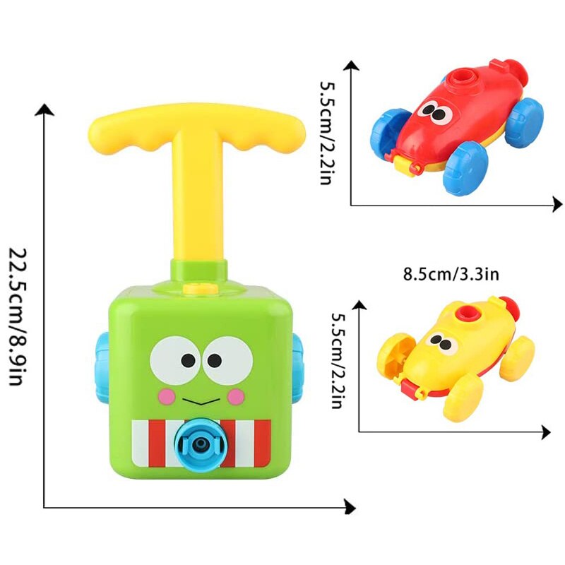 Children's Balloon Powered Launch Car