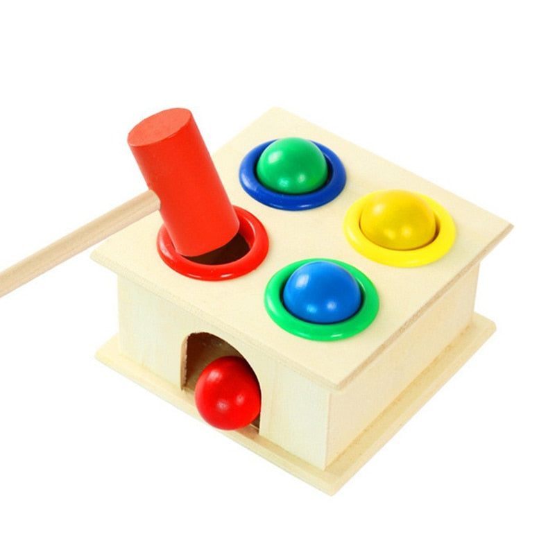 Children Wooden Hammering Ball Toy