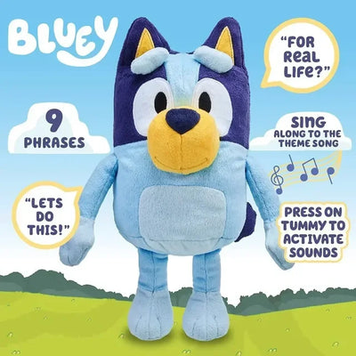 Fidtoy Talking Plush Dog Toy with Music and Interactive Audio
