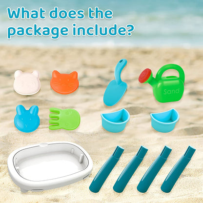 Sand and Water Table Toy for Kids Beach Toy summer Table Activity Sensory Play Sand Table Outdoor Table