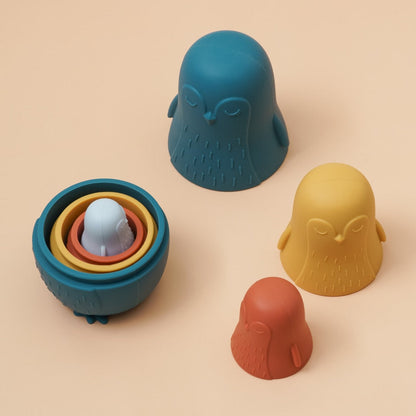Silicone Nesting Birds