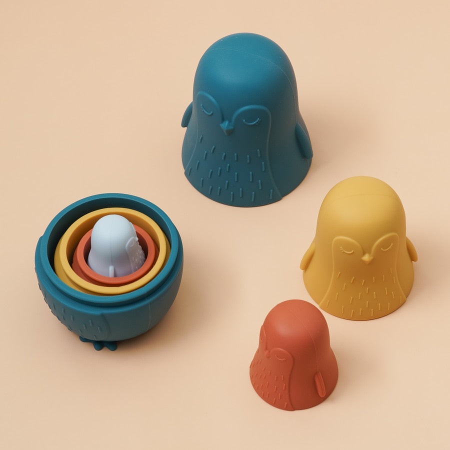 Silicone Nesting Birds