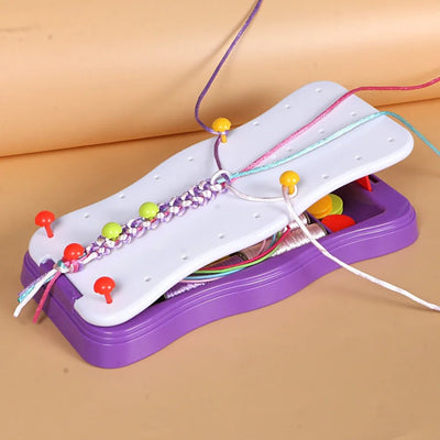 Craft Kids – Creativo y Educativo – Set para Tejer Pulseras para Niños
