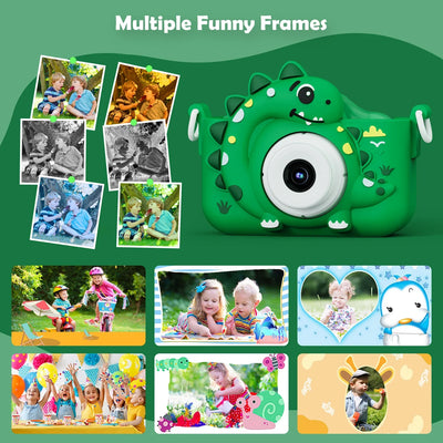 Fidtoy Kids Dinosaur Digital Camera Creative Toy for Ages 2+