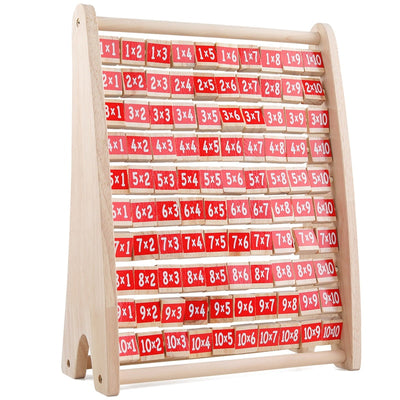 Fidtoy Wooden Counting Board for Kids – Montessori Math Toy for Ages 3-6