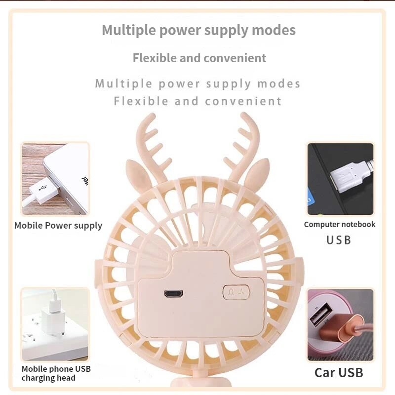 Portable Stroller Clip Fan