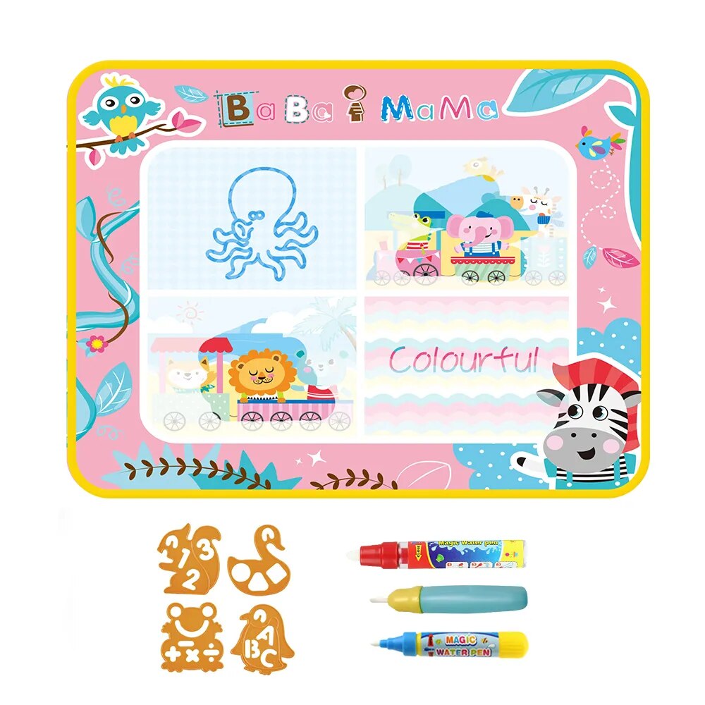 Montessori Water Drawing Doodle Mat